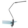 Alera LED Desk Lamp w/Base/Clamp, 5.13"w x 21.75"d x 21.75"h, Black ALELED902B